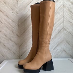 New Jeffrey Campbell Dauphin platform boots 8.5